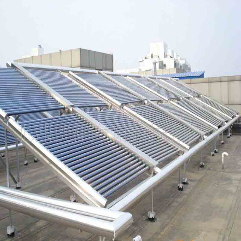 苏州平板太阳能集中供热太阳能热水系统空气能源热水工程